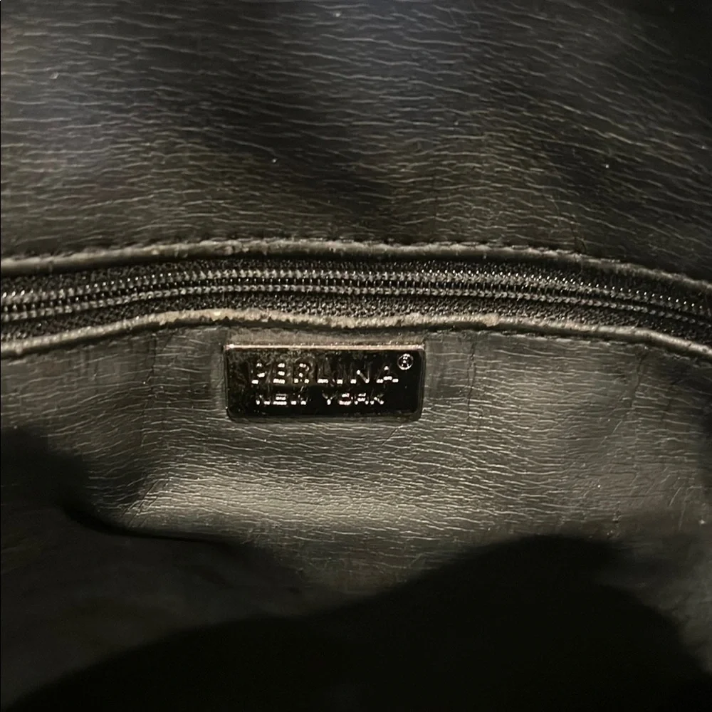 Elegant Black Leather Backpack - Picture 3 of 4